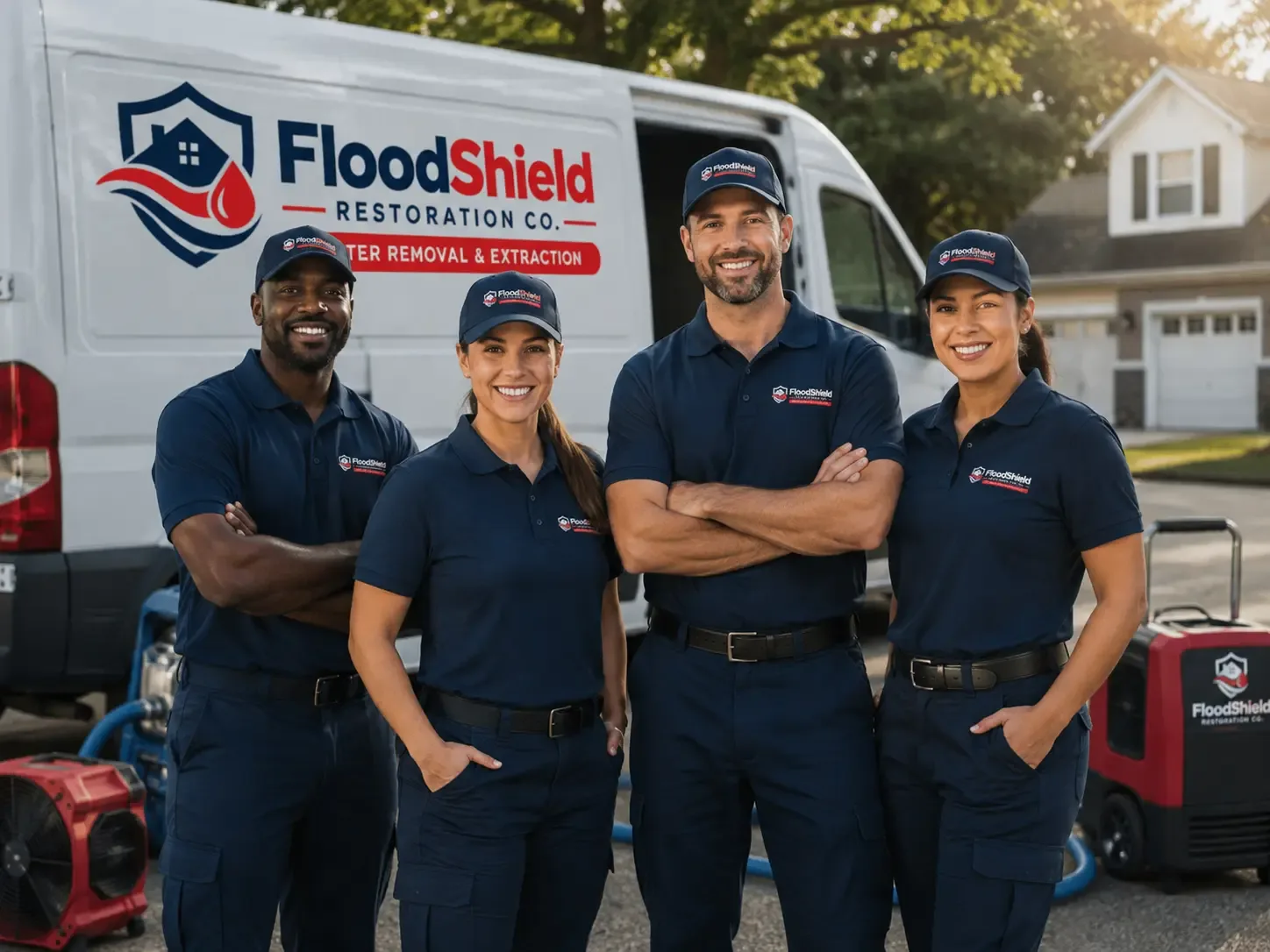 Flood Damage Restoration company in Zuni, VA